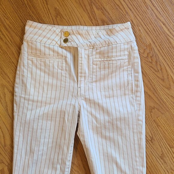Frame Denim White Flare Jeans - Picture 3 of 8
